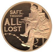 50 Pence - Elizabeth II WWI - Officer's Dugout, United Kingdom, 2014 reverse image