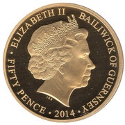 50 Pence - Elizabeth II WWI - Sapping, Mining obverse image