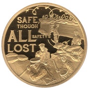 50 Pence - Elizabeth II WWI - Sapping, Mining, United Kingdom, 2014 reverse image
