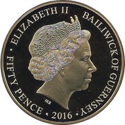 50 Pence - Elizabeth II 90th birthday of Queen Elizabeth II obverse image
