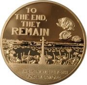 50 Pence - Elizabeth II WWI - Stone of Remembrance, United Kingdom, 2016 reverse image