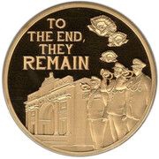 50 Pence - Elizabeth II WWI - Menin Gate, United Kingdom, 2016 reverse image
