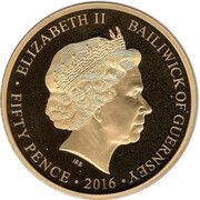 50 Pence - Elizabeth II WWI - Thiepval Memorial obverse image
