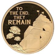 50 Pence - Elizabeth II WWI - Thiepval Memorial, United Kingdom, 2016 reverse image