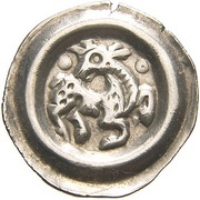 Denier Bracteate - Ottokar II small obverse image
