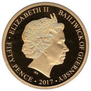 50 Pence - Elizabeth II WWI - 1914 & 1914-1915 Star obverse image