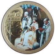 50 Pence - Elizabeth II Coronation - The Coronation Throne, United Kingdom, 2018 reverse image