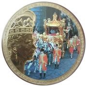 50 Pence - Elizabeth II Coronation - The Golden State Coach, United Kingdom, 2018 reverse image