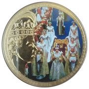 50 Pence - Elizabeth II Coronation - Westminster Abbey Procession, United Kingdom, 2018 reverse image