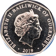 50 Pence - Elizabeth II Jack and the Bean Stalk obverse image