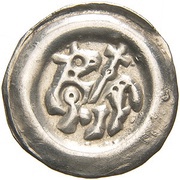 Denier Bracteate - Ottokar II small obverse image