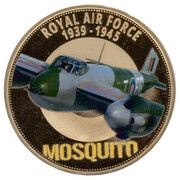 50 Pence - Elizabeth II RAF - Mosquito, United Kingdom, 2020 reverse image