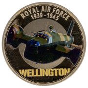 50 Pence - Elizabeth II RAF - Wellington, United Kingdom, 2020 reverse image