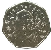 50 Pence - Elizabeth II Carol Singing, United Kingdom, 2021 reverse image