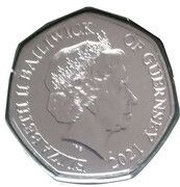 50 Pence - Elizabeth II Christmas Tree obverse image