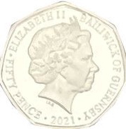 50 Pence - Elizabeth II The Red Knight obverse image