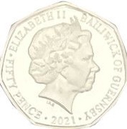 50 Pence - Elizabeth II The Spaceman obverse image