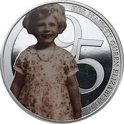 50 Pence Elizabeth II "Her Majesty Queen Elizabeth II 95th birthday photographic collection", United Kingdom, 2021 reverse image