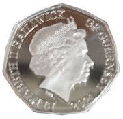 50 pence - Elizabeth II Christmas traditions obverse image