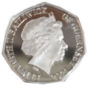 50 pence - Elizabeth II Christmas traditions obverse image