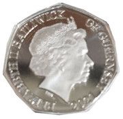 50 pence - Elizabeth II Christmas traditions obverse image