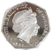 50 pence - Elizabeth II Christmas traditions obverse image