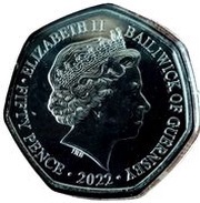 50 Pence - Elizabeth II Around the World in 80 Days - Singapore obverse image