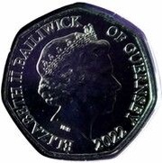 50 Pence - Elizabeth II Head of the Commonwealth obverse image