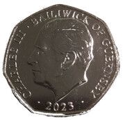 50 Pence - Charles III The Wombles - Great Uncle Bulgaria, coloured obverse image