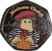 50 Pence - Charles III The Wombles - Madame Cholet, coloured, United Kingdom, 2023 reverse image