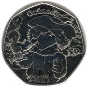 50 Pence - Charles III The Wombles - Orinoco, United Kingdom, 2023 reverse image