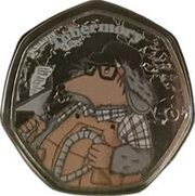 50 Pence - Charles III The Wombles - Tobermory, coloured, United Kingdom, 2023 reverse image