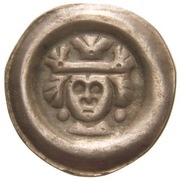 Denier Bracteate - Ottokar II small obverse image