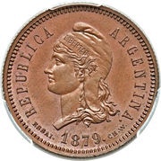 40 Centavos Fuertes Pattern obverse image