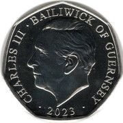 50 Pence - Charles III The Wombles - Tobermory obverse image