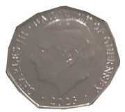 50 Pence - Charles III The Wombles - Wellington, coloured obverse image