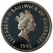 1 Pound - Elizabeth II Queen Mother - Silver obverse image