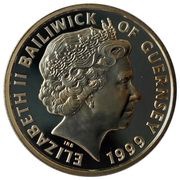 1 Pound - Elizabeth II Royal Wedding - Silver obverse image