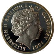 1 Pound - Elizabeth II Queen Elizabeth II - 75th Birthday - Silver obverse image