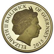 1 Pound - Elizabeth II Magna Carta; Gold Proof obverse image