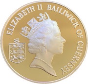2 Pounds - Elizabeth II Liberation - silver obverse image