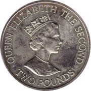 2 Pounds - Elizabeth II Royal Visit obverse image