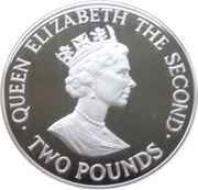 2 Pounds - Elizabeth II Royal Visit - Silver obverse image
