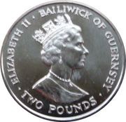 2 Pounds - Elizabeth II The Queen Mother's 90th Birthday obverse image