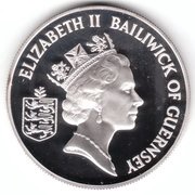 2 Pounds - Elizabeth II Normandy Invasion; Silver obverse image