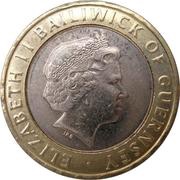 2 Pounds - Elizabeth II 4th portrait obverse image