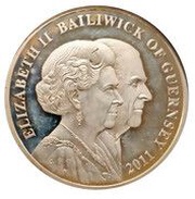 2 Pounds - Elizabeth II Lifetime of services obverse image