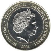 2 Pounds Donald Campbell - Bluebird K7 obverse image