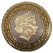 2 Pounds - Elizabeth II Hadrian's Wall - Roman Soldier; Silver Proof obverse image