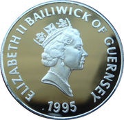 5 Pounds - Elizabeth II Queen Mother - Silver obverse image